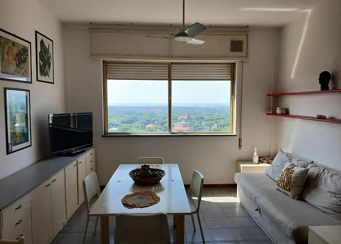 Cv011 - Milano Marittima, Trilocale Fronte Mare Con Vista Esclusiva 밀라노마리티마